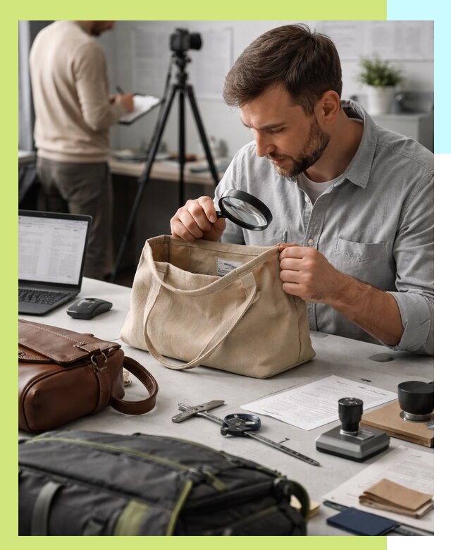 Сертификация сумок в Южном-Сахалинске, оформление и получение сертификатов