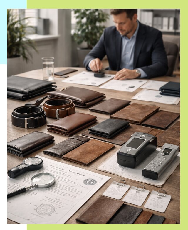 Сертификация кожаных изделий в Южном-Сахалинске от 12397 р. | Алешин-Южн