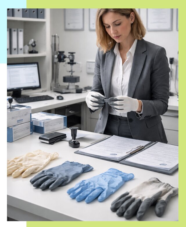 Сертификация перчаток в Южном-Сахалинске от 8781 р. | Алешин-Южн