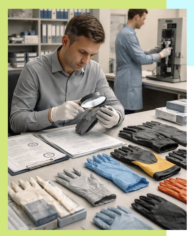 Сертификация перчаток и средств защиты продукции в Южном-Сахалинске