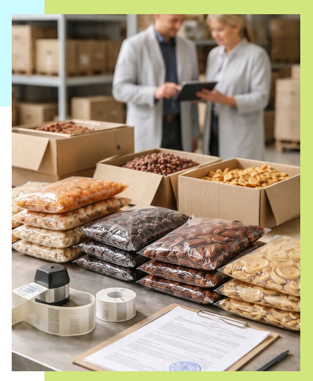 Сертификация сухофруктов в Южном-Сахалинске от 12397 р. | Алешин-Южн под ключ