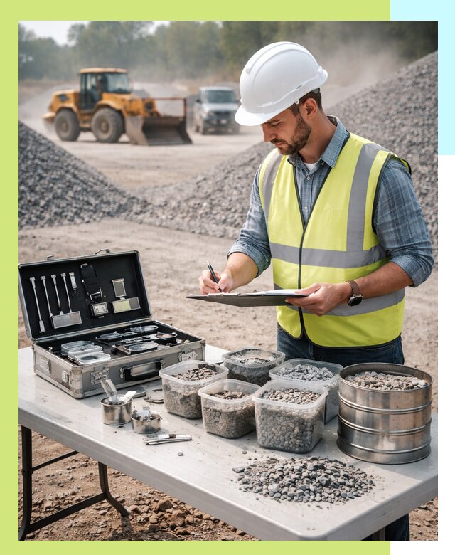 Сертификация щебня в Южном-Сахалинске по ГОСТу и техническим требованиям