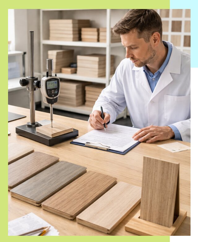 Сертификация ламината с испытаниями и оформлением документов в Южном-Сахалинске