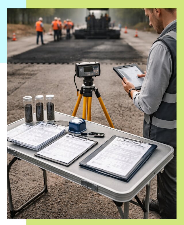 Сертификация асфальта в Южном-Сахалинске от 25828 р. | Алешин-Южн