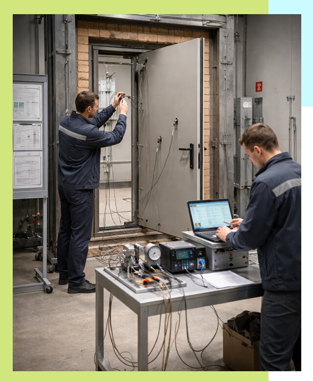 Сертификация противопожарных дверей в Южном-Сахалинске по ГОСТ и ТР