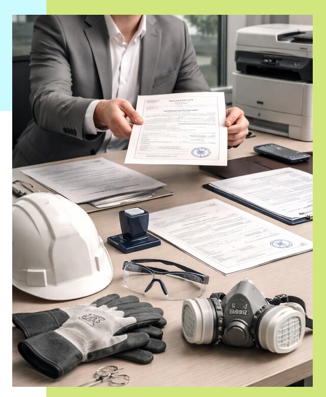 Сертификация СИЗ в Южном-Сахалинске от 15497 р. | Алешин-Южн оформить