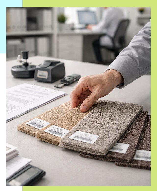 Сертификация ковролина в Южном-Сахалинске от 15497 р., Алешин-Южн