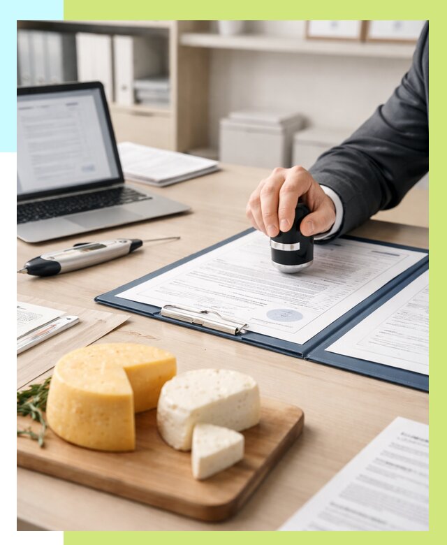 Сертификация сыров в Южном-Сахалинске от 15497 р | Сертификат на сыр Алешин-Южн