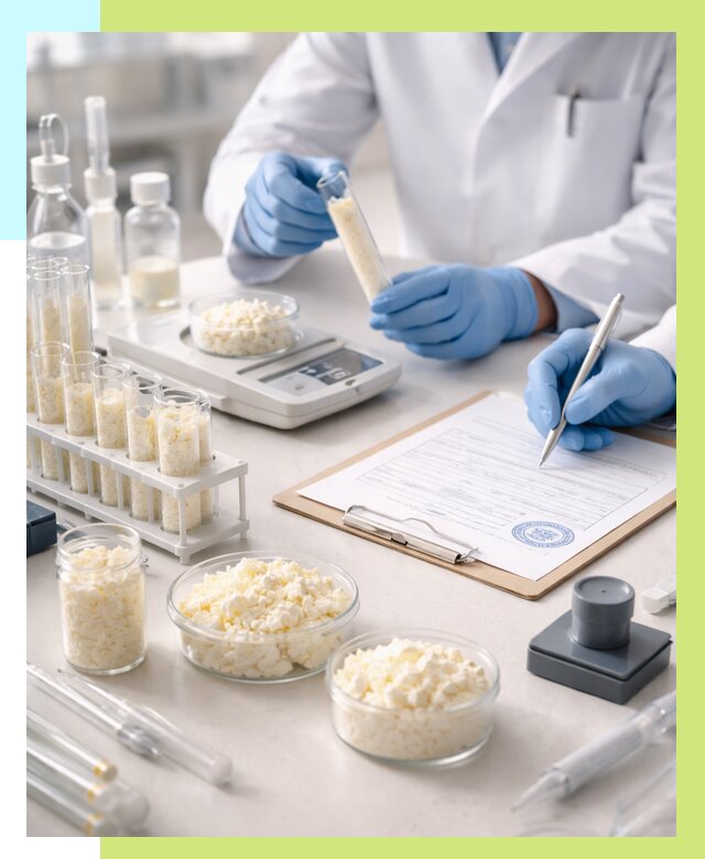Сертификация творога в Южном-Сахалинске от 12397 р. под ключ | Алешин-Южн