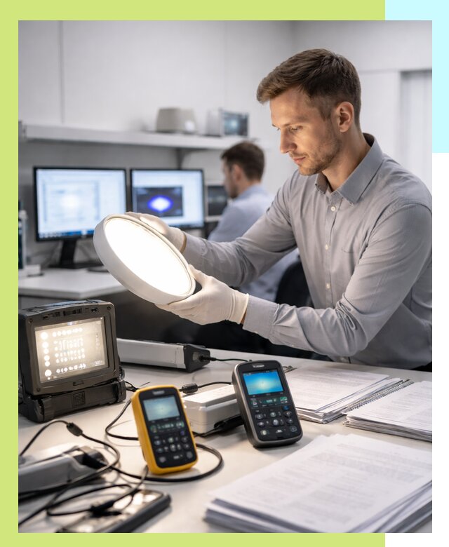 Сертификация светильников в Южном-Сахалинске: испытания и оформление