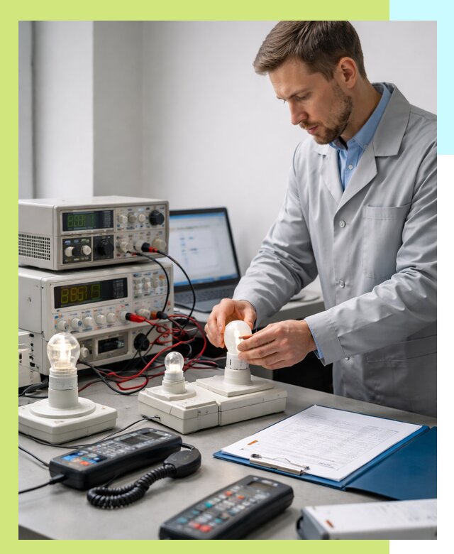 Сертификация ламп и светильников в Южном-Сахалинске по нормативам