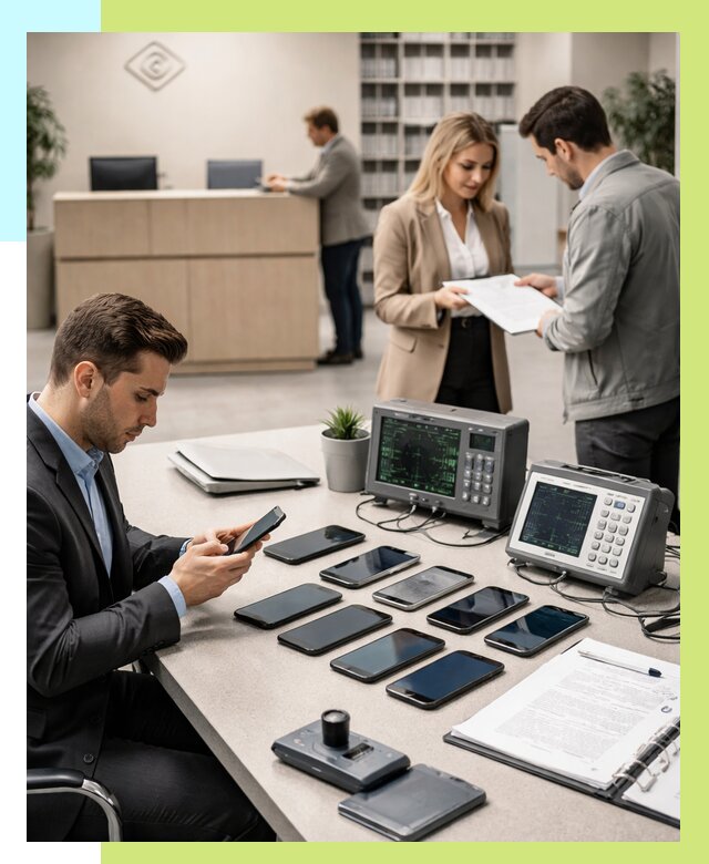 Сертификация телефонов в Южном-Сахалинске от 25828 р. под ключ | Алешин-Южн