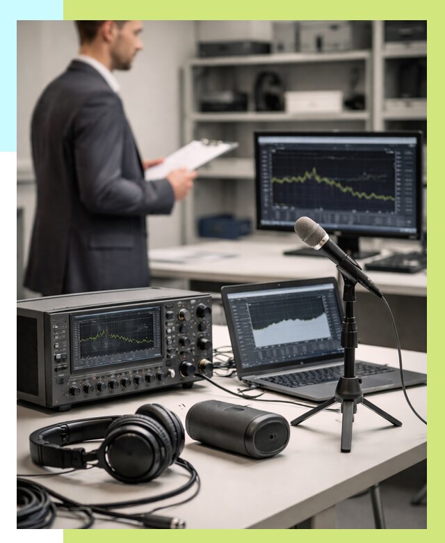 Сертификация аудиотехники в Южном-Сахалинске от 15497 р., Алешин-Южн