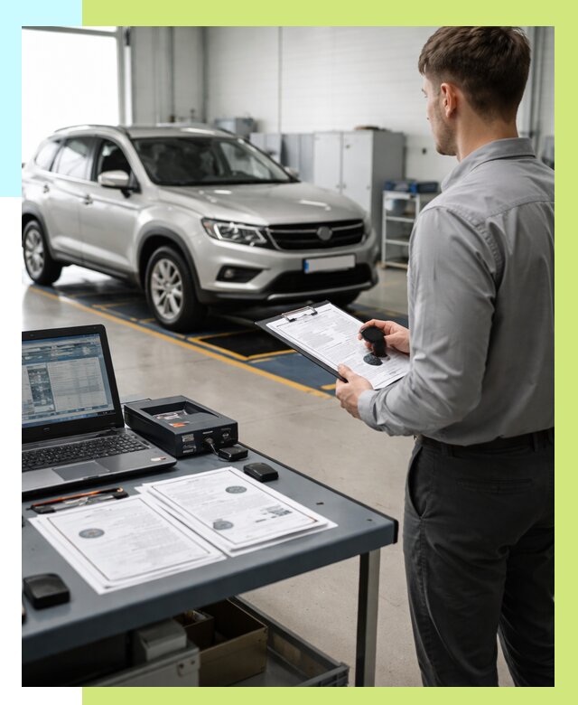 Сертификация транспортных средств в Южном-Сахалинске от 12397 р. | Алешин-Южн