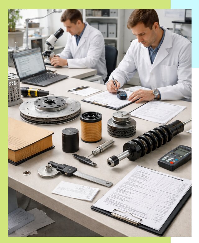 Сертификация автозапчастей и комплектующих в Южном-Сахалинске по ГОСТ