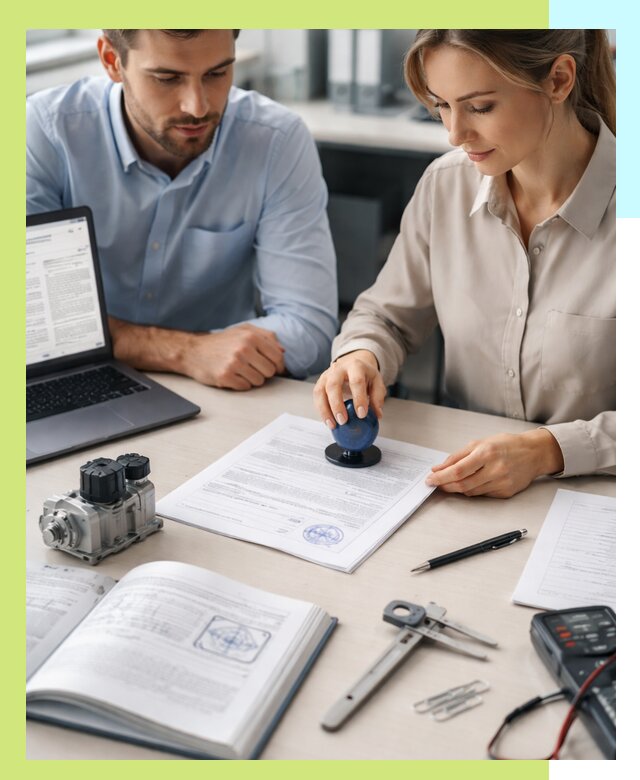 Выдача паспорта изделия и техническая экспертиза продукции в Южном-Сахалинске