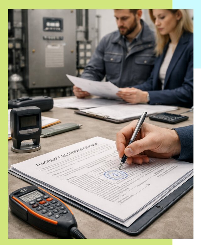 Оформление паспорта эксплуатации оборудования в Южном-Сахалинске