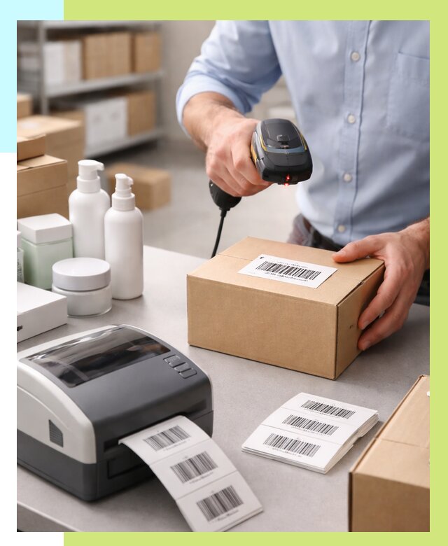 Штрихкодирование продукции в Южном-Сахалинске от 4649 р. | Алешин-Южн