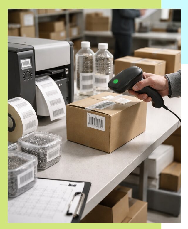 Штрихкодирование продукции и маркировка для продажи в Южном-Сахалинске