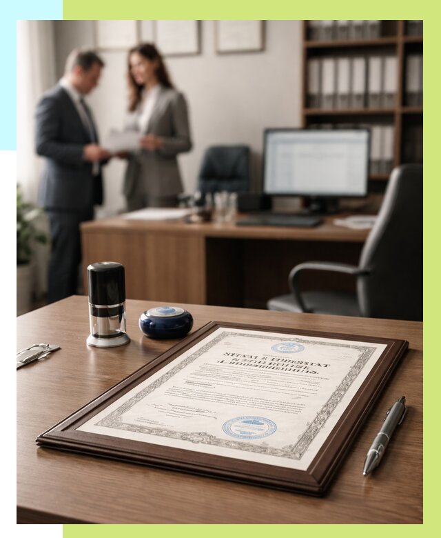 Свидетельство о регистрации продукции в Южном-Сахалинске от 9298 р.|Алешин-Южн