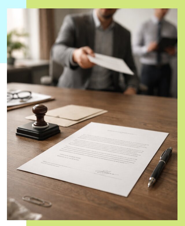 Отказное письмо по сертификации в Южном-Сахалинске от 3616 р. | Алешин-Южн