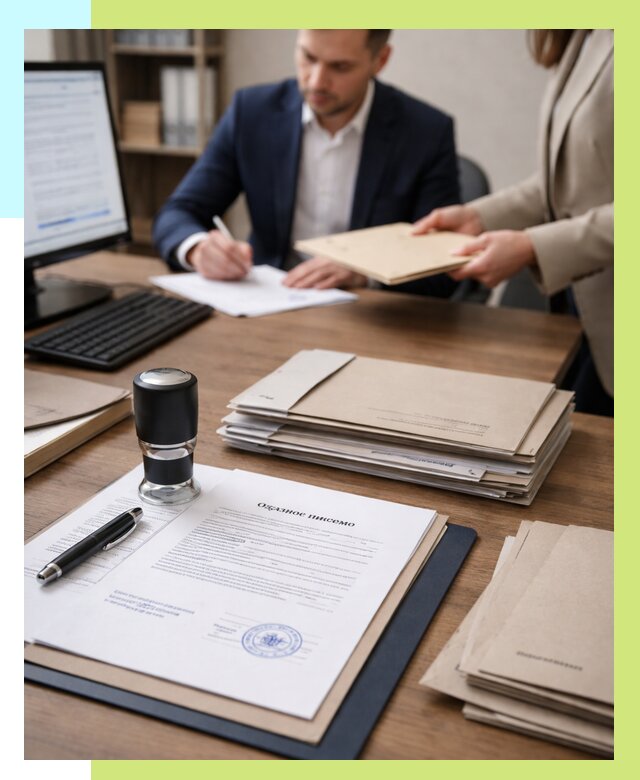 Отказное письмо для таможни в Южном-Сахалинске от 3099 р, Алешин-Южн