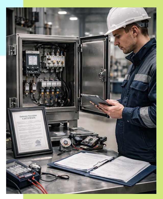 Сертификат взрывозащиты в Южном-Сахалинске от 46490 р. | Алешин-Южн