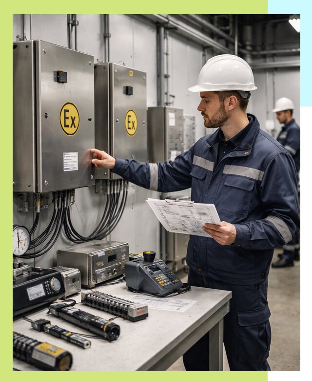 Сертификат взрывозащиты промышленного оборудования в Южном-Сахалинске