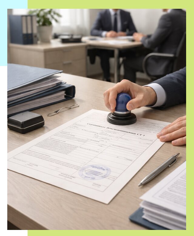 Сертификат происхождения СТ 1 в Южном-Сахалинске от 4649 р. | Алешин-Южн