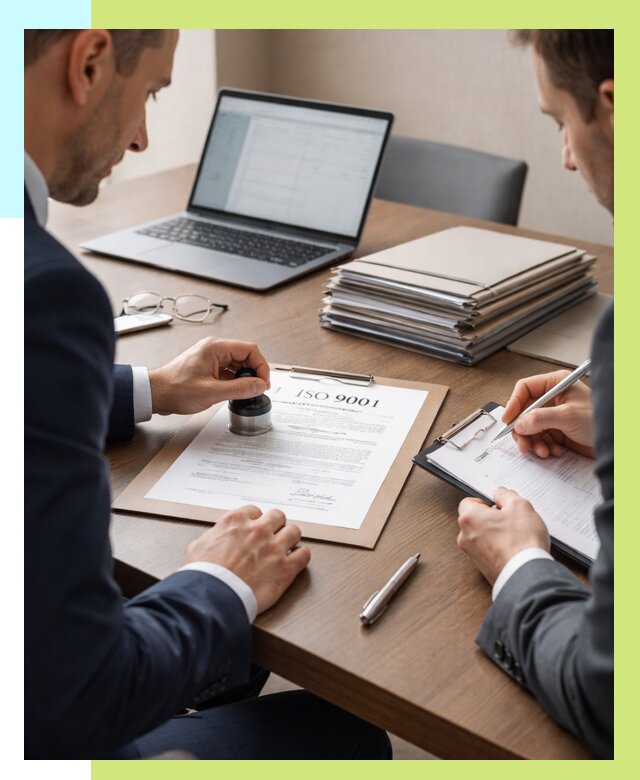 Сертификат ISO 9001 в Южном-Сахалинске купить от 82648 р. | Алешин-Южн