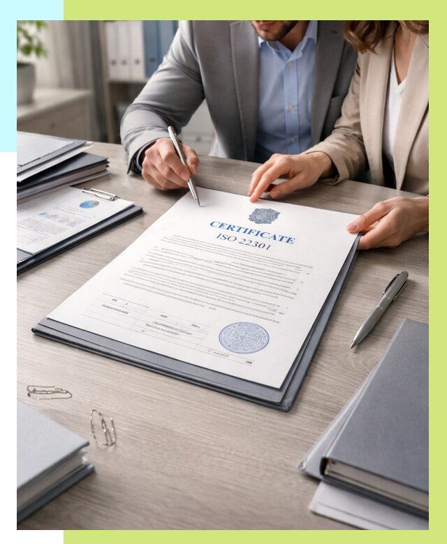 Сертификат ISO 22301 в Южном-Сахалинске от 46490 р. | Алешин-Южн срочно