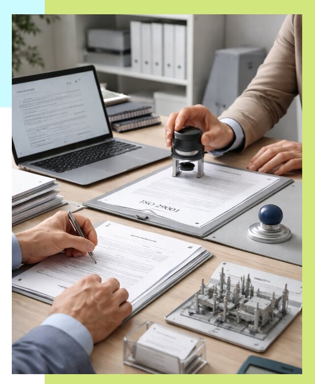 Сертификат ISO 29001 в Южном-Сахалинске под ключ от 77483 р. | Алешин-Южн