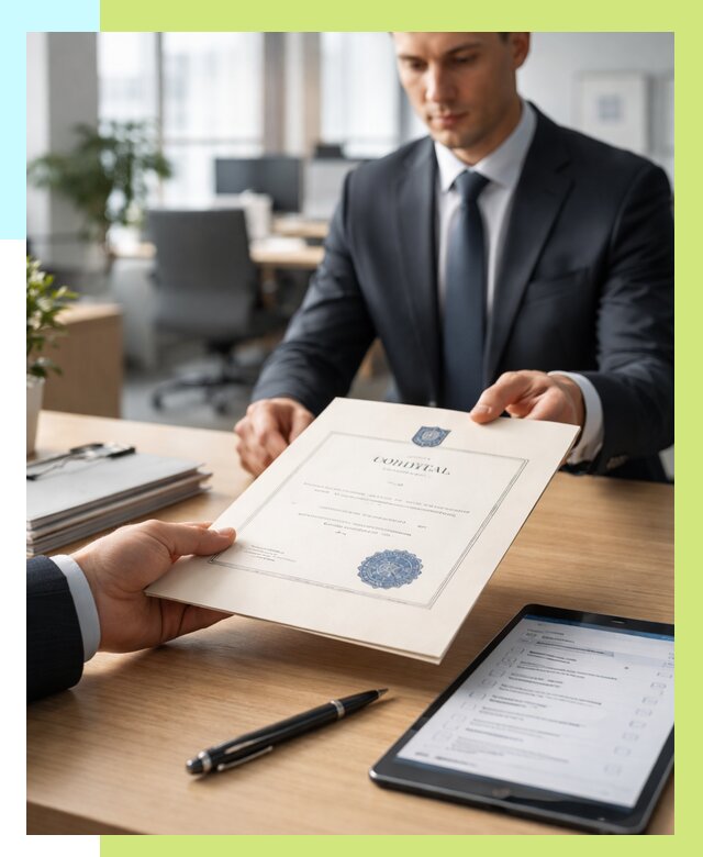 Сертификат ISO 30301 в Южном-Сахалинске от 36159 р. | Алешин-Южн - под ключ